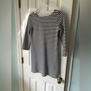 Lilly Pulitzer white and Navy Striped Garment